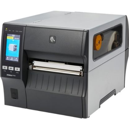 Picture of Zebra ZT421 Industrial Direct Thermal/Thermal Transfer Printer - Label Print - USB - Serial - Bluetooth - 102in Print Length - 6.60in Print Width - 12.01 in/s Mono - 203 dpi - 39in Label Length