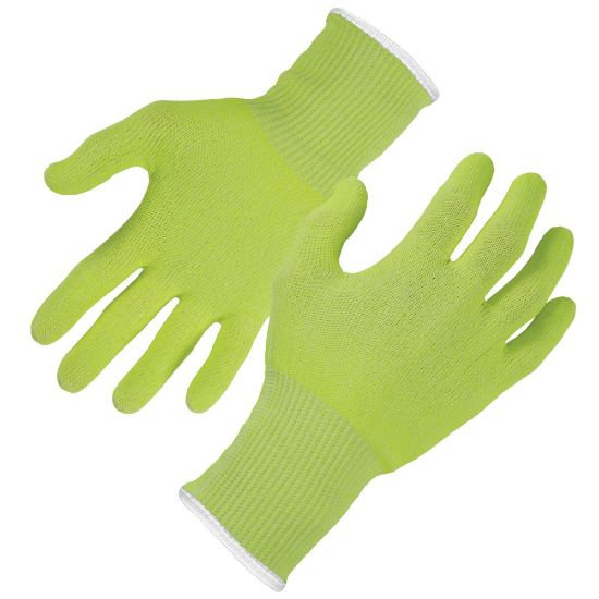 Picture of Ergodyne ProFlex 7040 Polyethylene Food Grade Gloves, 2XL, Lime