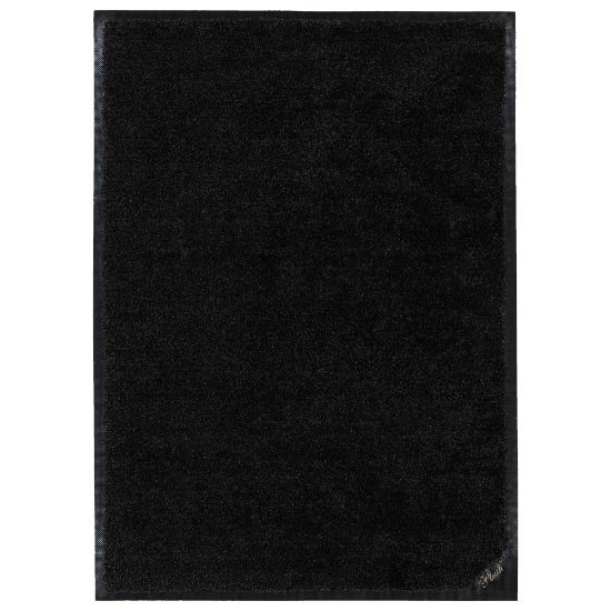 Picture of M+A Matting Plush Floor Mat, 4ft x 6ft, Black