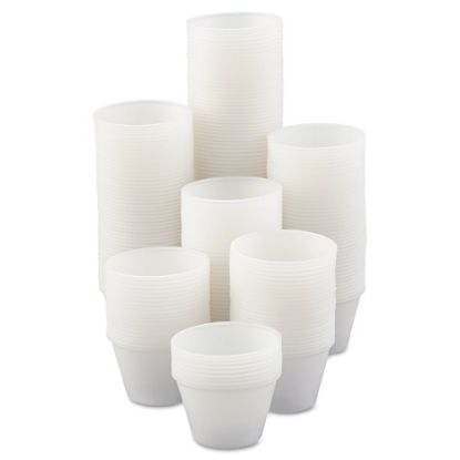 Picture of SOLO Cup Company Graduated Plastic Medical And Dental Cups, 4 Oz, Clear, Pack Of 5,000