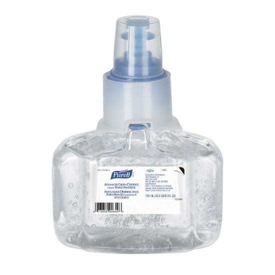 Picture of Purell LTX Advanced Green Certified Gel Instant Hand Sanitizer, 700 mL