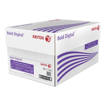 Picture of Xerox Bold Digital Printing Paper, Tabloid Extra Size (12in x 18in), 100 (U.S.) Brightness, 32 Lb, White, 500 Sheets Per Ream, Case Of 4 Reams