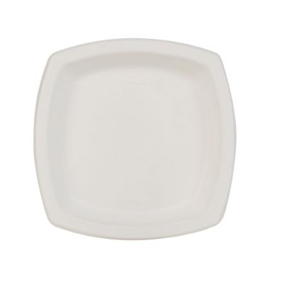 Picture of Solo Cup Bare Sugar Cane Dinner Plates, 6 3/4in, Pack Of 1,000