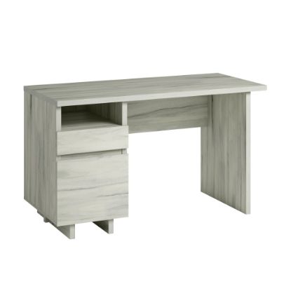 Picture of Sauder Porto Palma 52inW Single-Pedestal Computer Desk With Filing Drawer, Haze Acacia