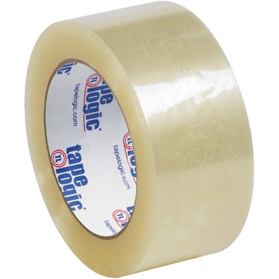 Picture of Tape Logic Quiet Carton-Sealing Tape, 3in Core, 2.6-Mil, 2in x 110 Yd., Clear, Pack Of 36