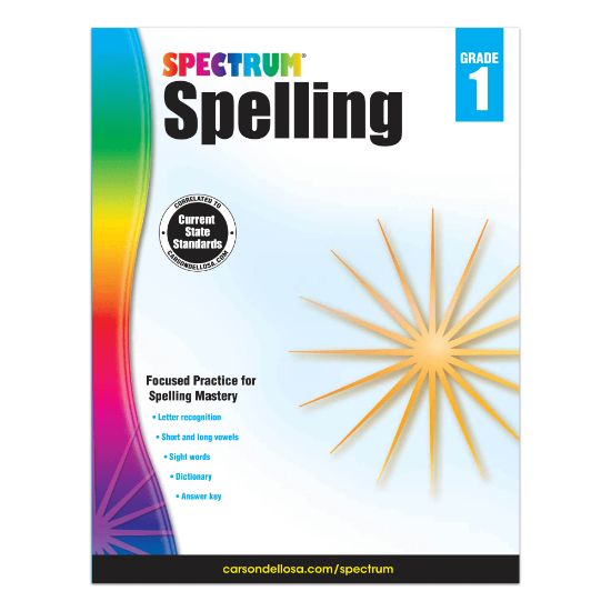 Picture of Spectrum Spelling, Grade 1