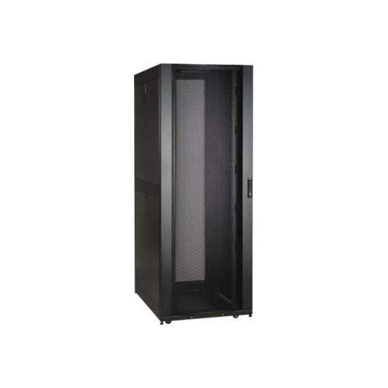 Picture of Tripp Lite 48U Rack Enclosure Server Cabinet 30in Wide w/ Doors & Sides - Rack cabinet - black - 48U - 19in