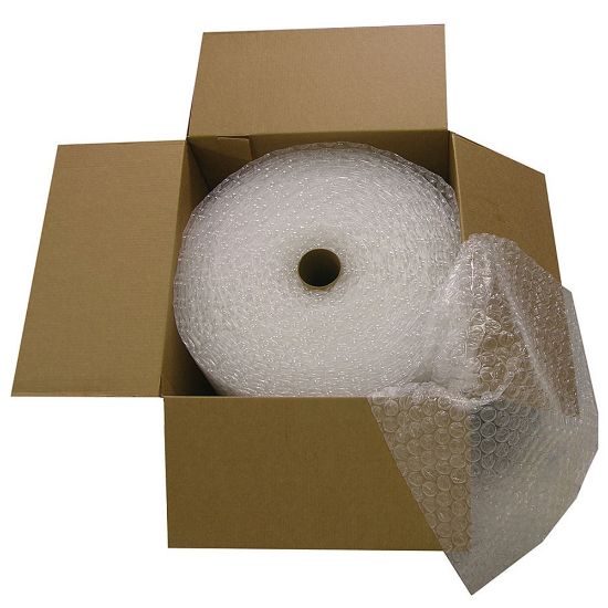 Picture of Office Depot Brand Bubble Roll, Extra-Wide, 5/16in Thick, Clear, 24in x 120ft