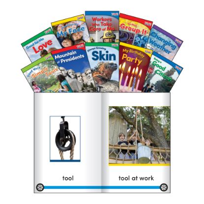 Picture of Teacher Created Materials TIME FOR KIDS Nonfiction Book Set, Set 3, Set Of 10 Books, Kindergarten