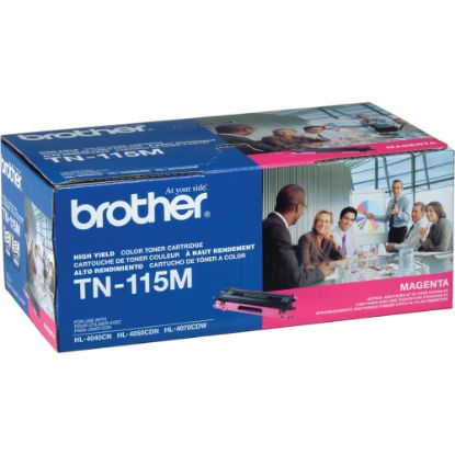 Picture of Brother TN-115 Magenta Toner Cartridge, TN-115M