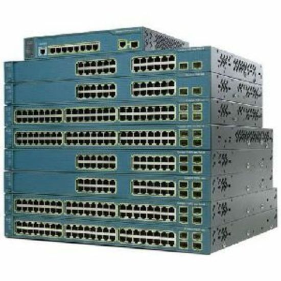 Picture of Cisco Catalyst 3560 48-Port Multi-Layer Ethernet Switch with PoE - 48 x 10/100/1000Base-T