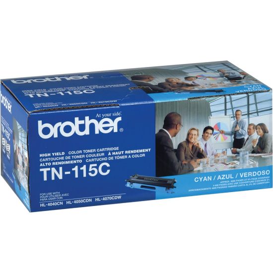 Picture of Brother TN-115 Cyan Toner Cartridge, TN-115C