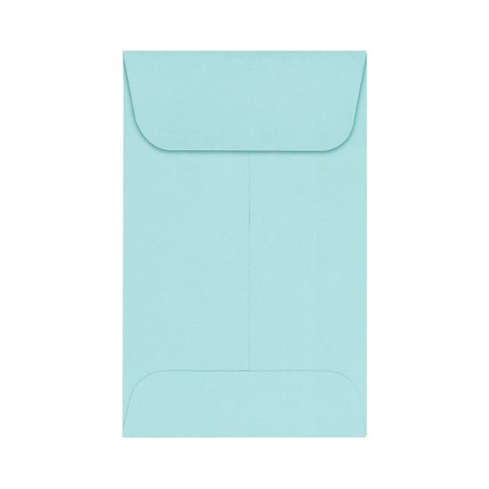 Picture of LUX Coin Envelopes, #1, Gummed Seal, Seafoam, Pack Of 1,000