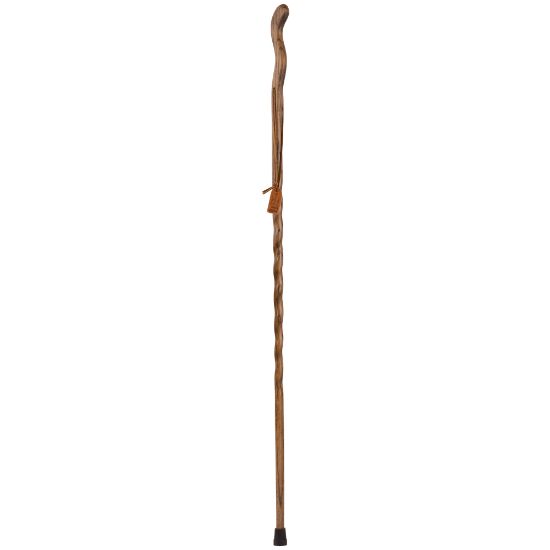 Picture of Brazos Walking Sticks Fitness Walker Oak Walking Stick, 55in, Brown