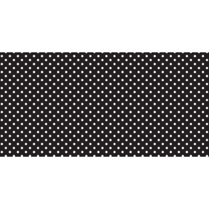 Picture of Pacon Fadeless Bulletin Board Art Paper, Classic Dots-Black & White, 48in x 50ft