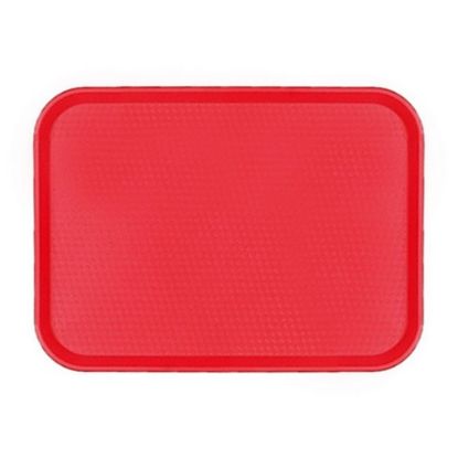 Picture of Cambro Fast Food Tray, 14in x 18in, Red