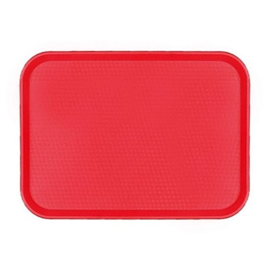 Picture of Cambro Fast Food Tray, 14in x 18in, Red