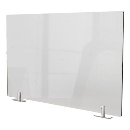 Picture of Ghent Partition Extender, With Tape, 24inH x 29inW x 1-1/2, Clear