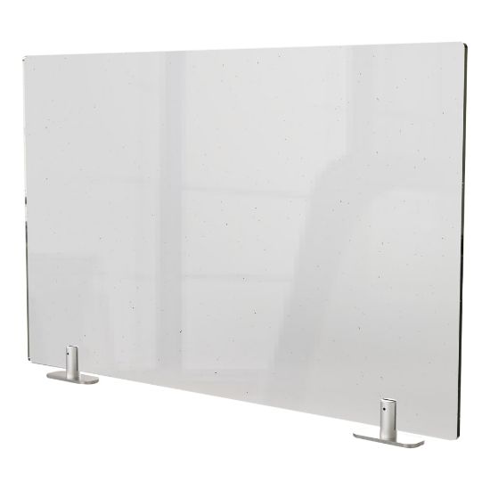 Picture of Ghent Partition Extender, With Tape, 24inH x 29inW x 1-1/2, Clear