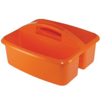 Picture of Romanoff Products Large Utility Caddy, 6 3/4inH x 11 1/4inW x 12 3/4inD, Orange, Pack Of 3