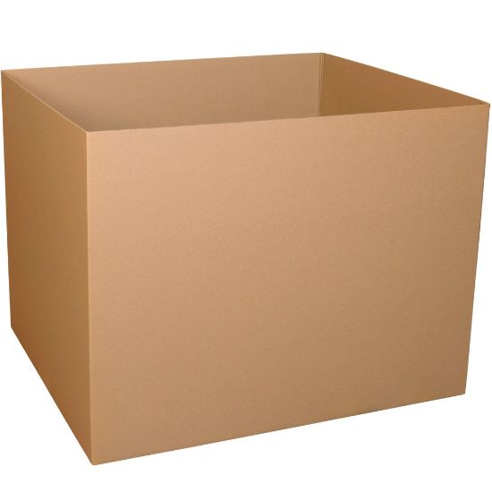 Picture of Partners Brand Heavy-Duty Triple-Wall Gaylord Storage Box Bottoms, 48in x 40in x 48in, Kraft, Case Of 5