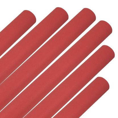 Picture of JAM Paper Wrapping Paper, Matte, 25 Sq Ft, Red, Pack of 6 Rolls