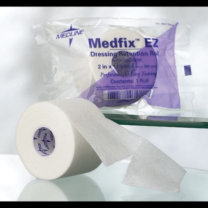 Picture of Medline MedFix EZ Wound Tape, 6in x 11 Yd., White, Box Of 12