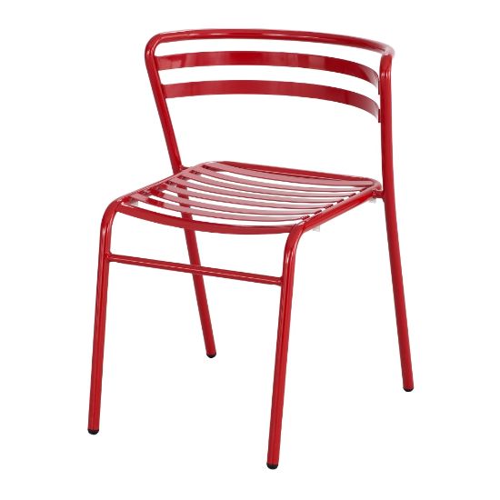 Picture of Safco CoGo Indoor/Outdoor Chair, Red, Set Of 2