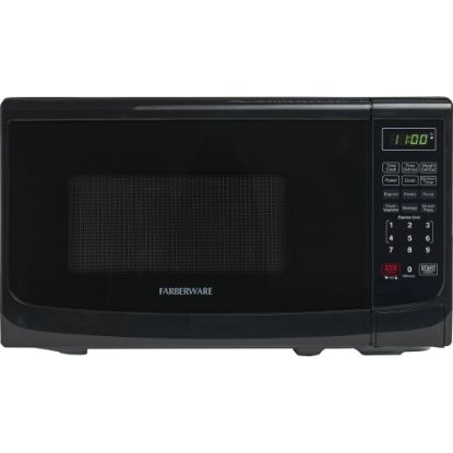 Picture of Farberware Classic 0.7 Cu Ft Countertop Microwave, Black