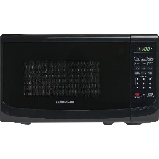 Picture of Farberware Classic 0.7 Cu Ft Countertop Microwave, Black