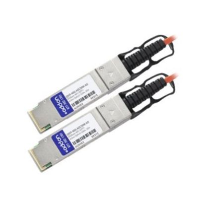 Picture of AddOn 30m Industry Standard QSFP+ AOC - Network cable - QSFP+ to QSFP+ - 30 m - fiber optic - active