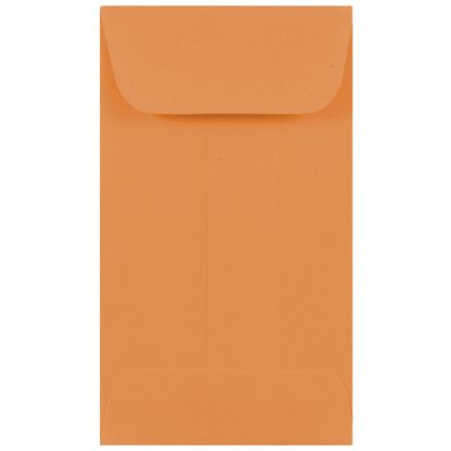 Picture of JAM PAPER #3 Coin Business Colored Envelopes, 2 1/2 x 4 1/4, Brown Kraft Manila, 25/Pack