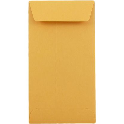 Picture of JAM PAPER #5.5 Coin Business Envelopes, 3 1/8in x 5 1/2in, Brown Kraft, Pack Of 25