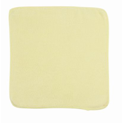 Picture of Rubbermaid Light Commercial Microfiber Cloths, 12in x 12in, Yellow, Case Of 288