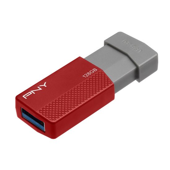 Picture of PNY USB 3.0 Flash Drive, 128GB, Assorted Colors