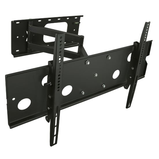 Picture of Mount-It! MI-319L Full-Motion Wall Mount With Long Extension For Screens 42 - 70in, 10-1/2inH x 37inW x 2-1/4inD, Black