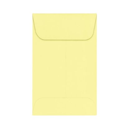 Picture of LUX Coin Envelopes, #1, Gummed Seal, Lemonade, Pack Of 50