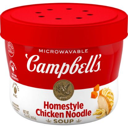 Picture of Campbells R&W Homestyle Chicken Noodle Bowls, 15.4 Oz, Case Of 8 Bowls