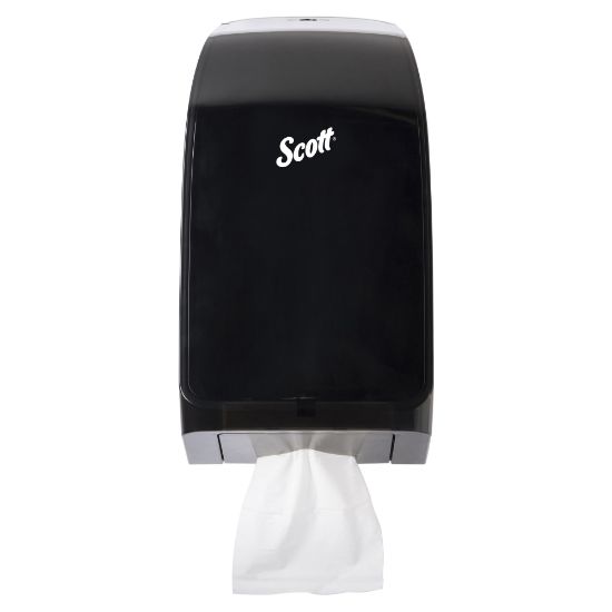 Picture of Scott Hygienic Bathroom Tissue Dispenser, Black, 1