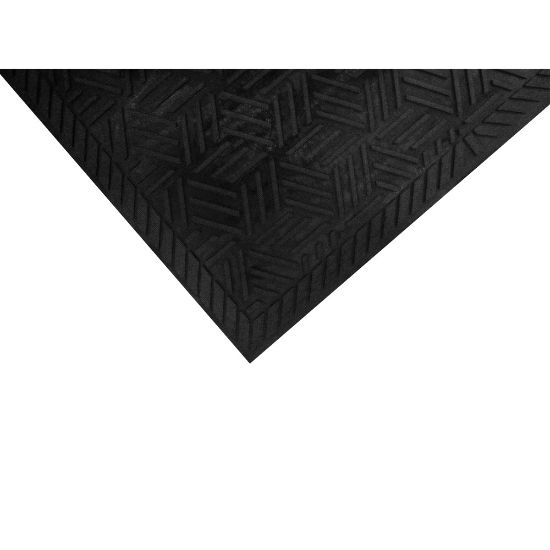 Picture of M+A Matting SuperScrape Plus Floor Mat, 36in x 120in, Black