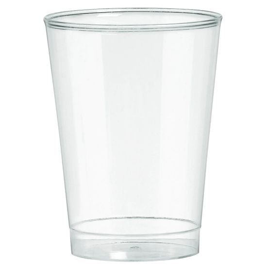 Picture of Amscan Plastic Tumblers, 10 Oz, Clear, Pack Of 72 Tumblers