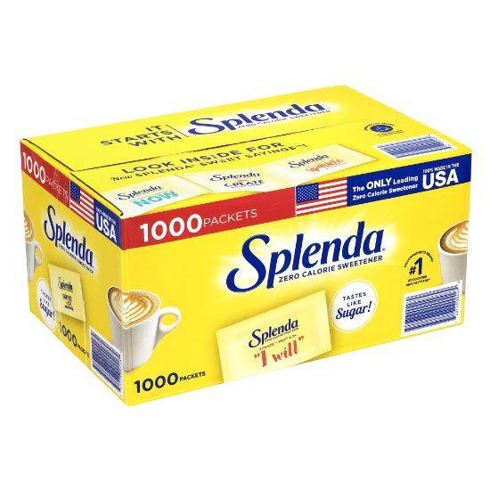 Picture of Splenda Sweetener Packets, Box of 1,200