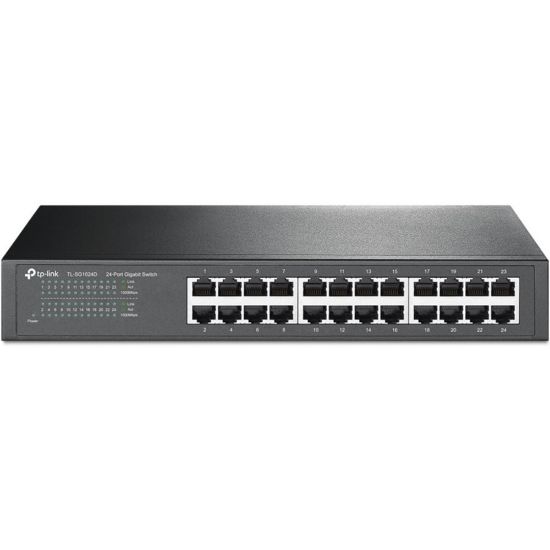 Picture of TP-LINK 24-Port Gigabit Desktop/Rackmount Switch, TL-SG1024D