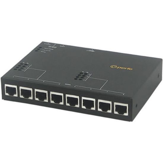 Picture of Perle IOLAN STS8-D Terminal Server - Twisted Pair - 1 x Network (RJ-45) - 10/100Base-TX - Fast Ethernet - Management Port