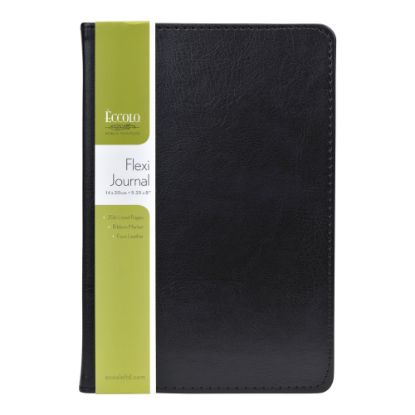 Picture of Eccolo Faux-Leather Journal, Black