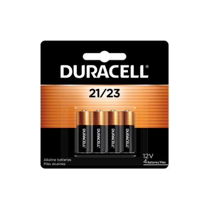 Picture of Duracell 12-Volt Alkaline 21/23 Batteries, Pack Of 4