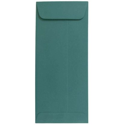 Picture of JAM Paper #10 Policy Envelopes, Gummed Seal, Teal, Pack Of 25