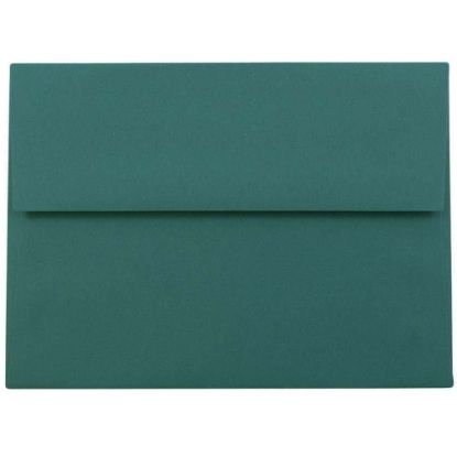 Picture of JAM Paper Booklet Invitation Envelopes, A6, Gummed Seal, Teal, Pack Of 25