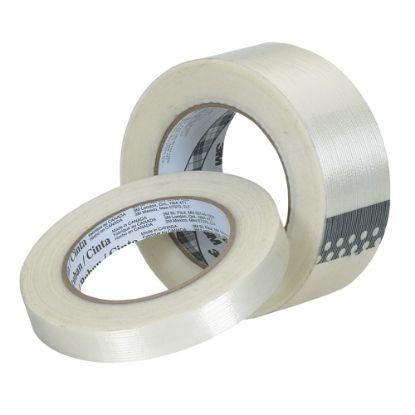 Picture of 3M 8934 Strapping Tape, 1in x 60 Yd., Clear, Case Of 36