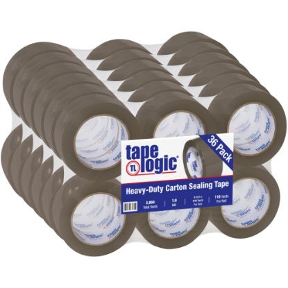 Picture of Tape Logic #700 Hot Melt Tape, 2in x 110 Yd., Tan, Pack Of 36